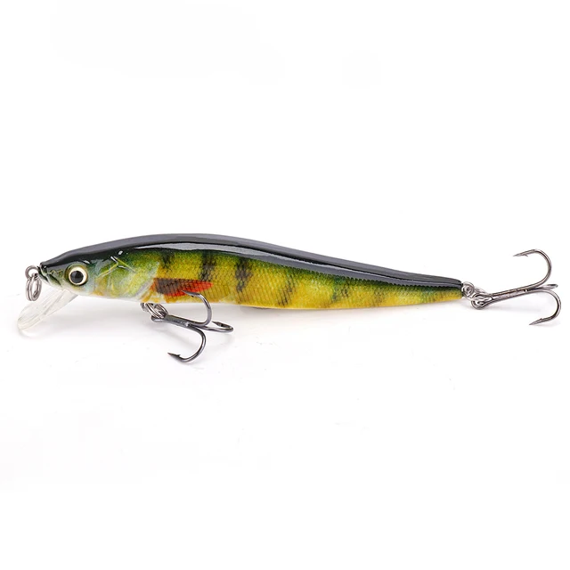 GOBASS Wobler Fishing Artificial Bait Jerkbait Wobblers For Pike Lure 65mm 2.4g Rattlins For Fishing Trout Lure Minnow Crankbait Color K
