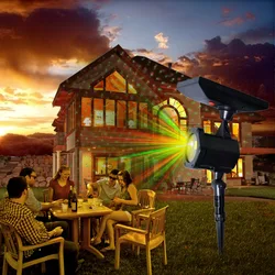 Projecteur Laser solaire de noël en plein air, lumière ciel étoilé, effet de scène, pour mariage, nouvel an, vacances, Patio, décoration de pelouse 