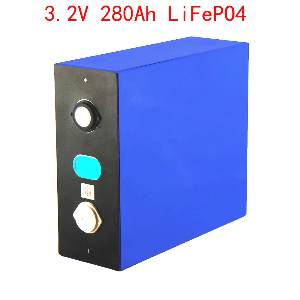 1 шт. 2020 Новый Lifeo4 ячейка 3 2 V 280Ah литиевая батарея для Diy солнечный инвертор RV гольф