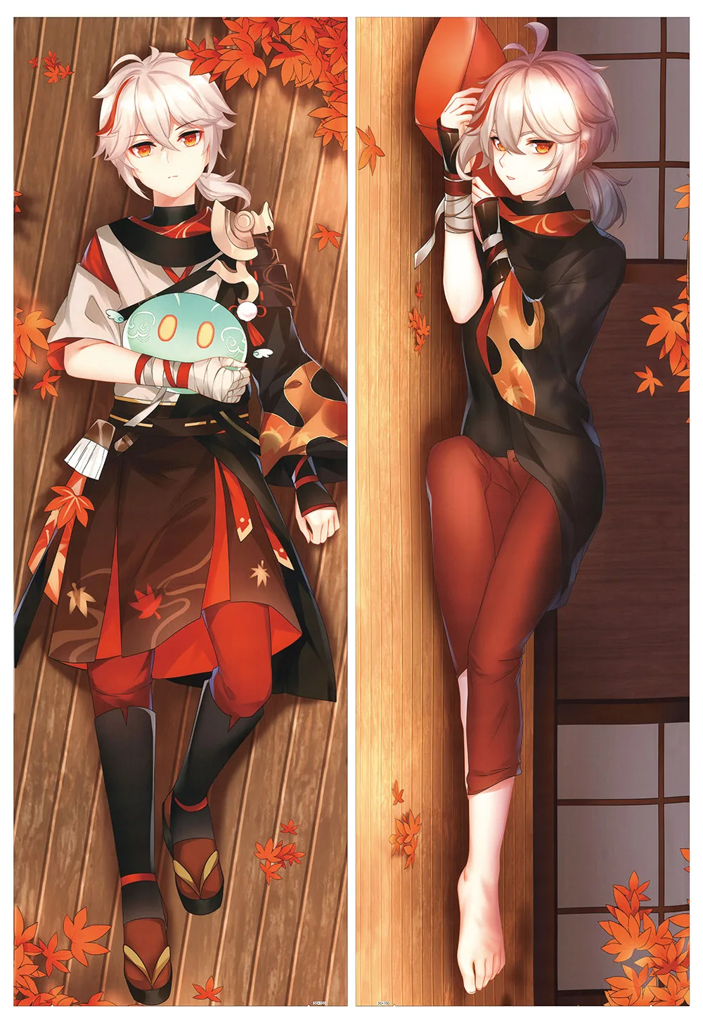 

Genshin Impact Kaedehara Kazuha Sexy Dakimakura Hugging Body Pillow Case Japanese Otaku Pillow Cushion Cover