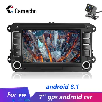 

Camecho Android 8.1 GPS 7inch MP5 Multimedia Player Car Radios Audio Stereo Bluetooth Auto Radio For Seat/Skoda/Passat/Golf/Polo