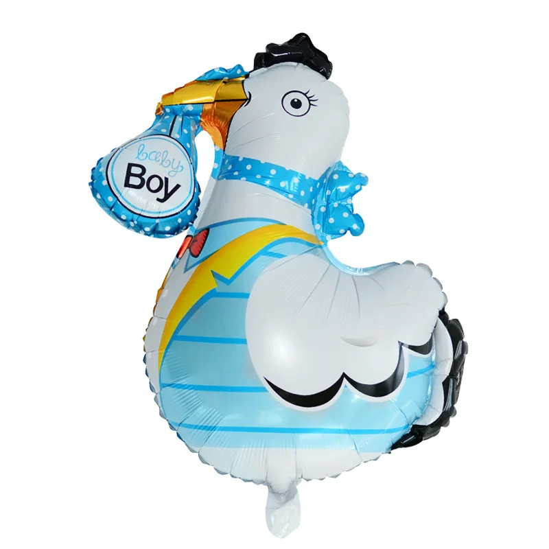 blue chook Воздушные шарики в виде животных, гигантский Единорог, вечерние украшения для дня рождения, Детские Мультяшные фольгированные шары, Свадебные вечерние шарики для маленьких мальчиков, игрушки - Цвет: blue chook