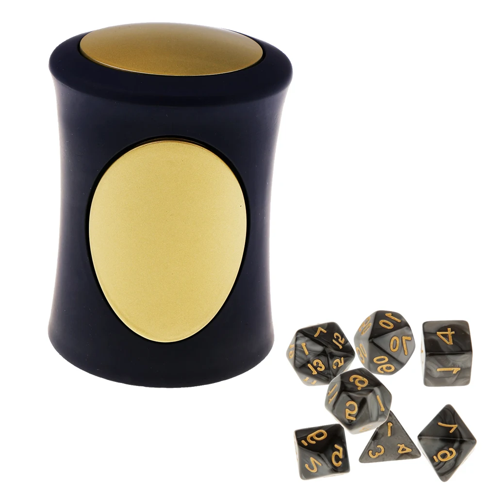 7 компл. Многогранные кости для подземелья и драконов DND РПГ MTG+ игральные кости Кубок#2