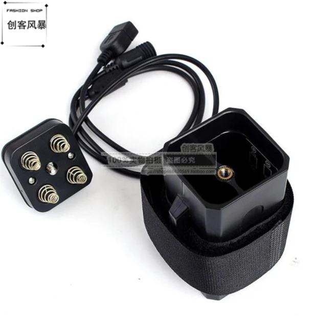 Велосипедный USB фонарь водонепроницаемая коробка для батареи/Зарядка сокровище 5 V/8,4 V Мобильная мощность/18650 литиевая батарея