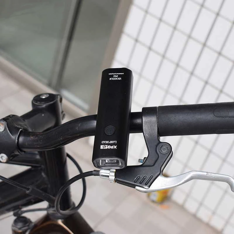 Outdoor Cycling Bicycle Front Light 400 Lumen Led 85 Degree Headlight USB Rechargeable Flashlight Waterproof Torch Headlamp