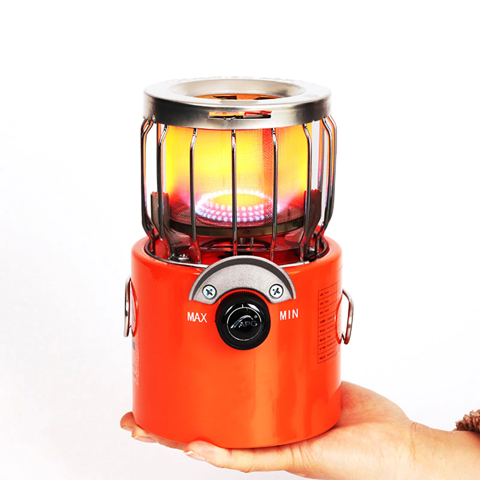 Outdoor Mini Portable Space Heater Gas Heating Stove Camping Winter Fishing Tent 