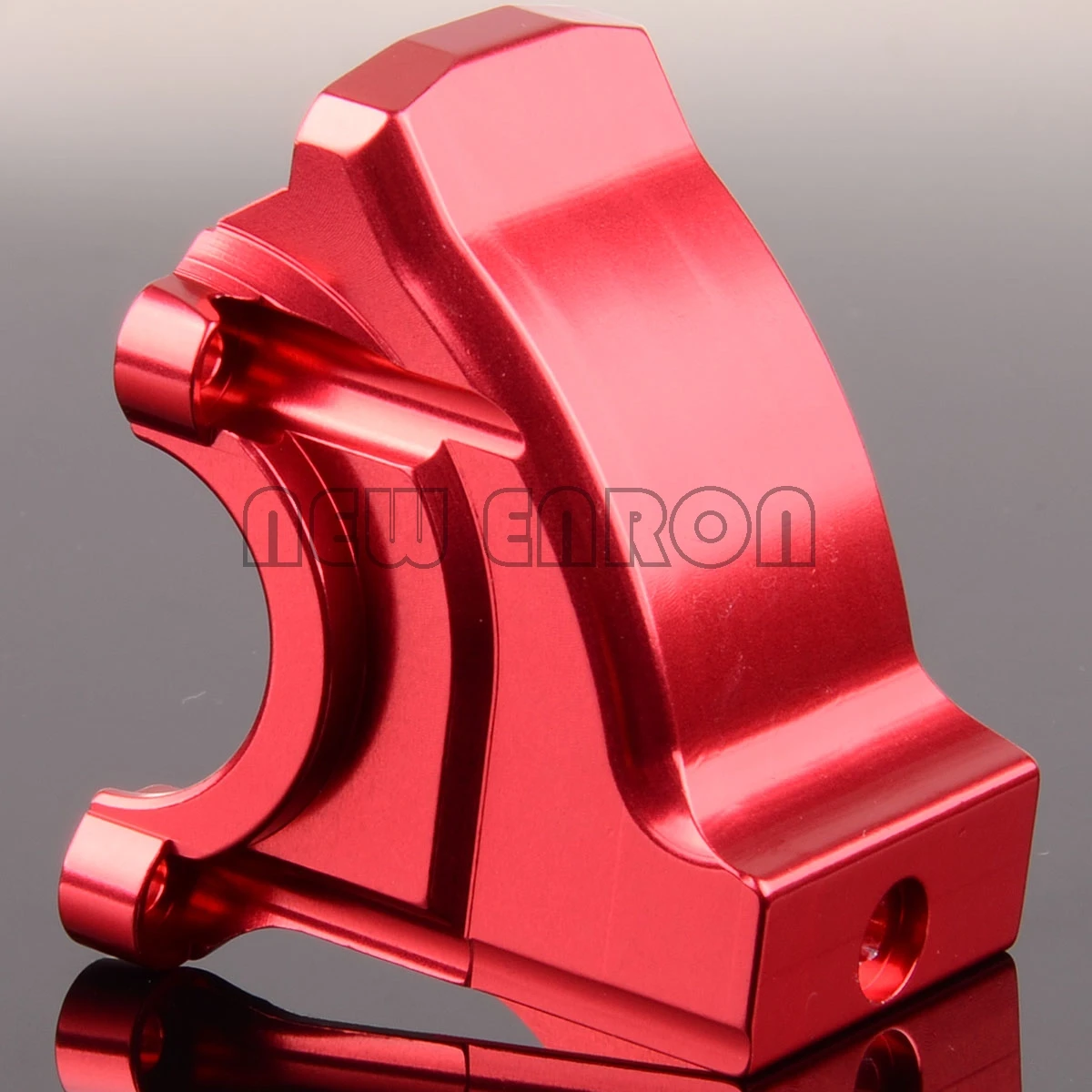 RED ENRON 1P алюминиевая передняя и задняя крышка коробки передач для RC 1/5 Traxxas X-Maxx 77076 TXM012A - Цвет: RED