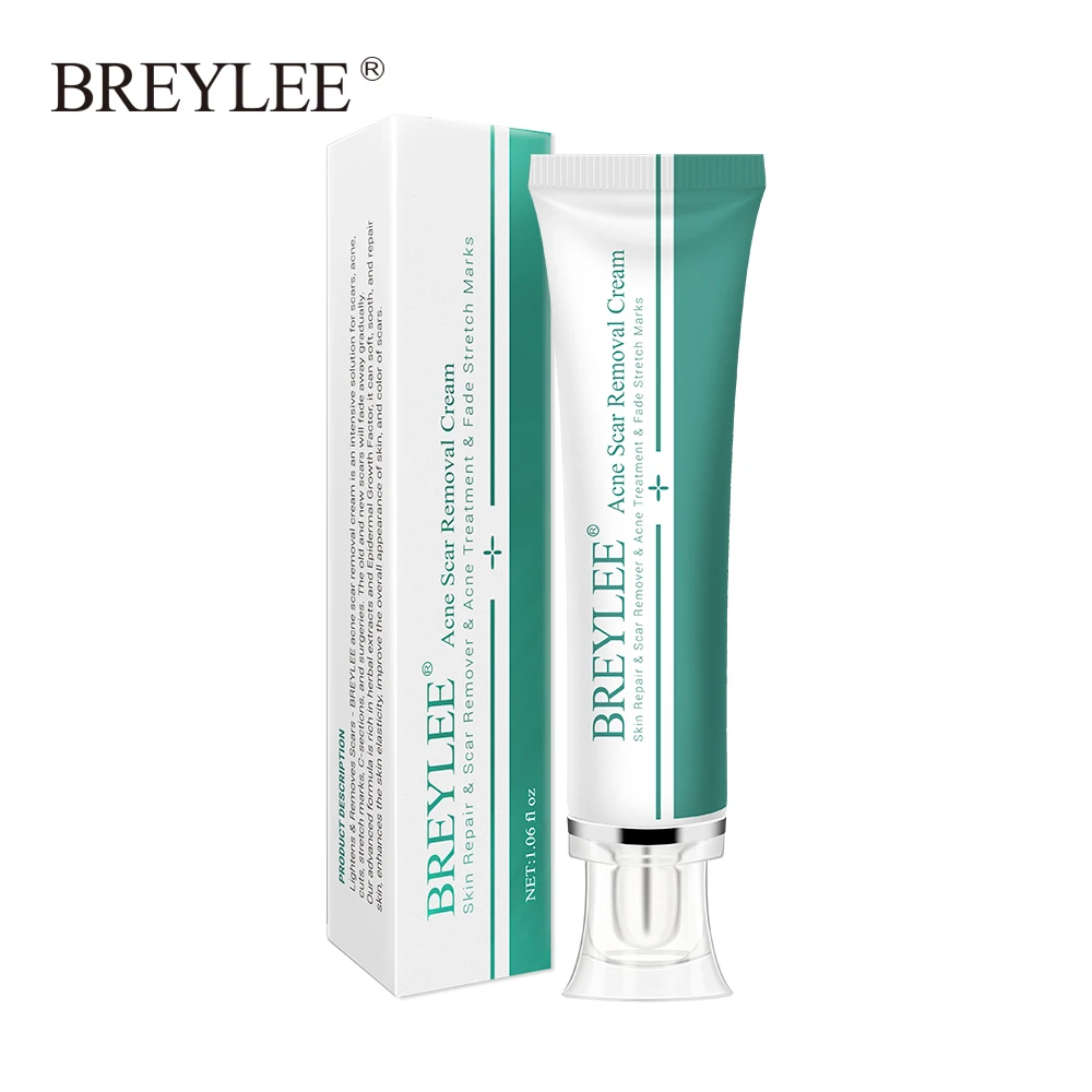 BREYLEE Acne Scar Removal Cream 30g Face Cream Skin Repair Skin Care Scar Acne Treatment Remove Stretch Marks Whitening Cream   (1)