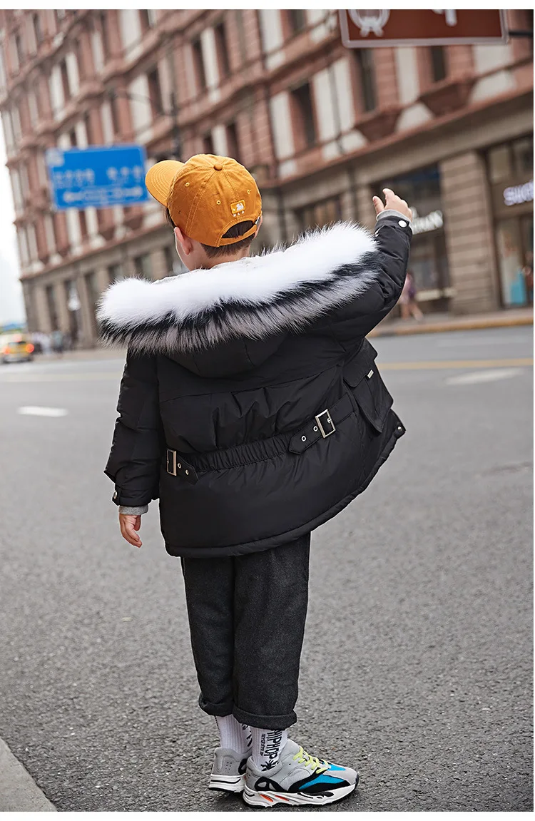 Wholesale Children boy and girls thicken down jackets winter new brand warm white duck down coats kids tops parkas ws1106