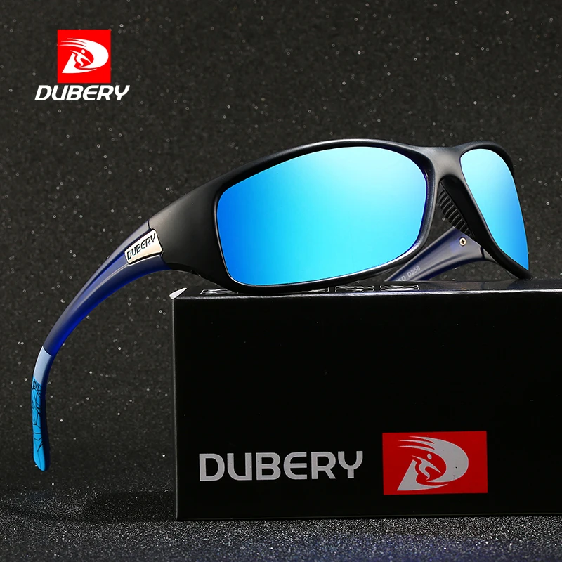 

DUBERY Polarized Sunglasses for Men Women New Fashion Goggle Vintage UV Protection Sun Glasses Sport Mirror Classic Luxury Brand