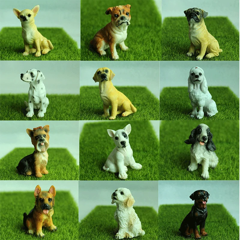 Миниатюрные украшения для сада милая сказочная собака далматинца поделки из