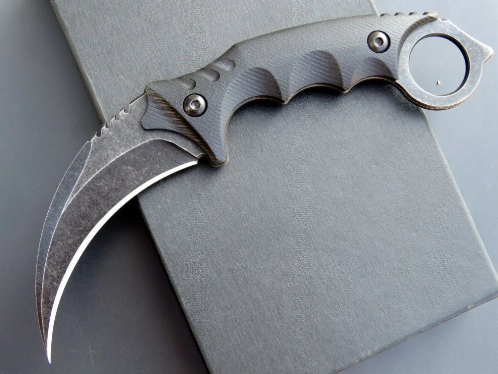 Eafengrow C1111 Karambit нож CS GO Тактический коготь нож кемпинг поход Открытый харндс джунгли Приключения охотничий нож выживания