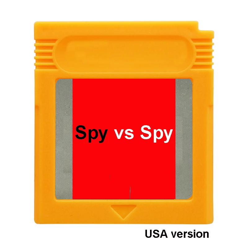 SpyVSspy 16 бит видеоигры картридж консоль карточная игра серия США Английский язык издание