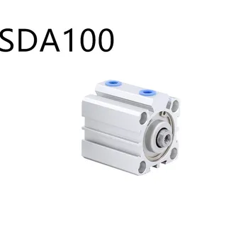 

Free shipping Thin cylinder SDA100 series 5mm to 100mm stroke aluminum alloy air cylinder Pneumatic components