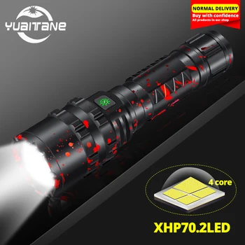 

2020 New XHP70.2 Tactical Flashight Rechargeable led light IPX65 Waterproof LED Torch Light Lanterna Use 18650 or 26650 Battery