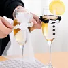 Wedding Table Decoration Wine Glass Cup Cover Bride Groom Costume Glass DIY Bride To Be Bridal Shower Bachelorette Party Decor ► Photo 1/6