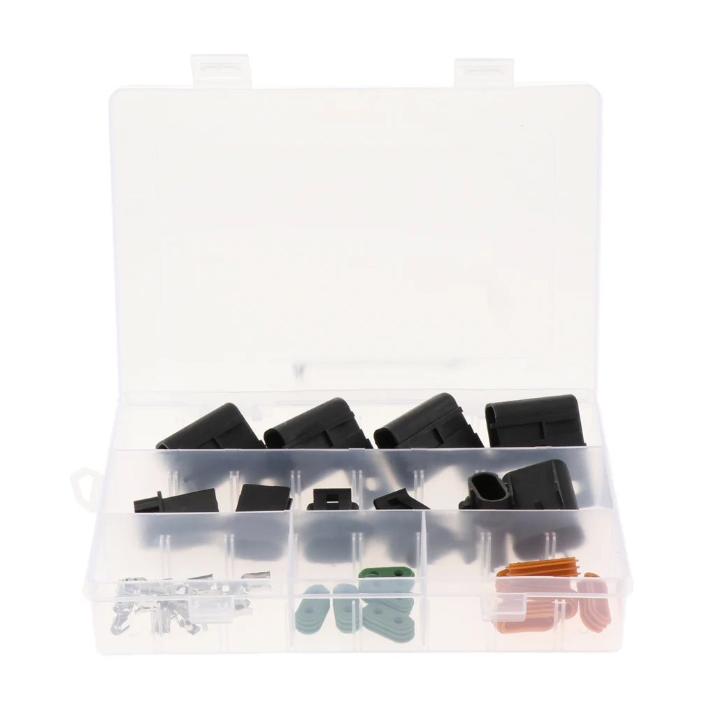 5Pcs High Temperature Resistant Sealed Fuse Holder Assembly For ATO ATC 30A