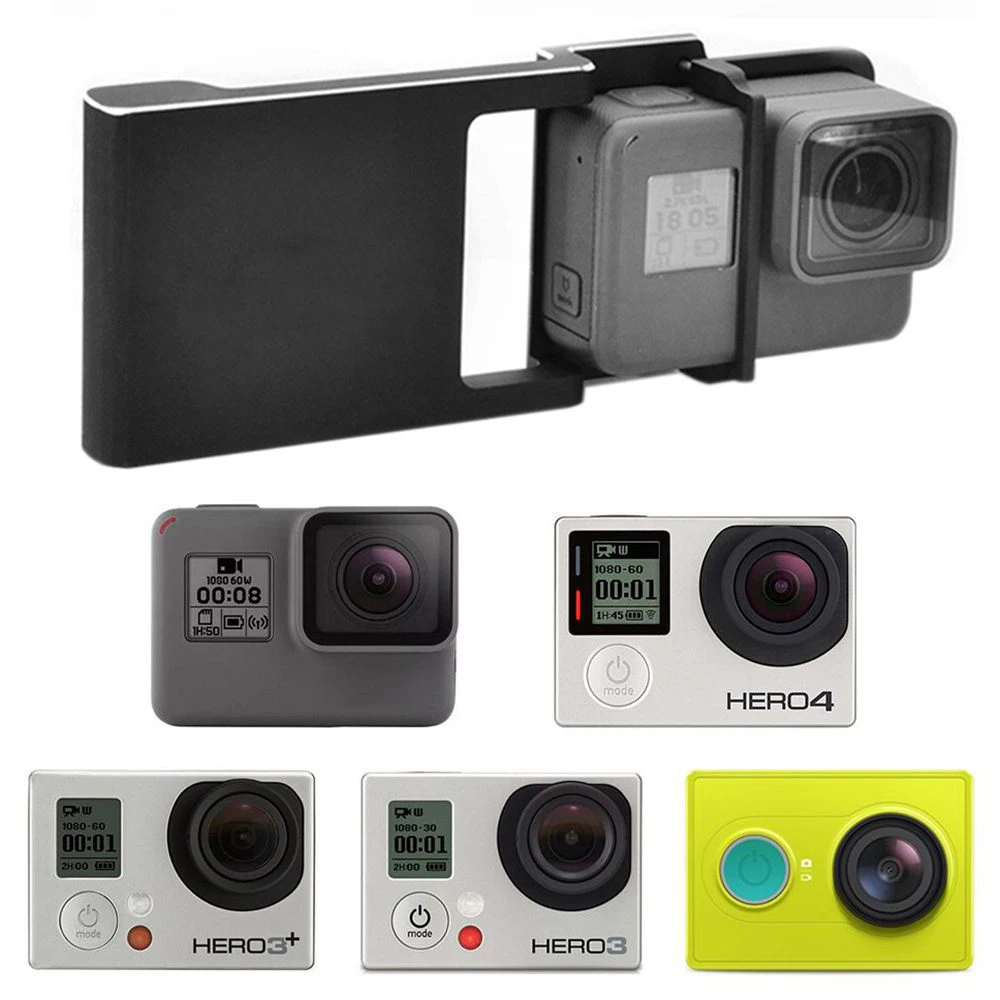 ABHU-крепление пластины адаптер для GoPro Hero 5 4 3+ Osmo мобильный Gimbal ручной, переключатель Монтажная пластина для GoPro 5 4 3+ Osmo мобильный ручной