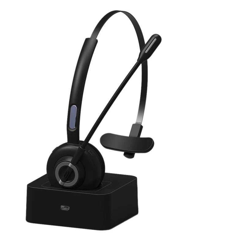 M97 моно Дальнобойщик Bluetooth беспроводная гарнитура с микрофоном и зарядной станцией водитель грузовика колл-центр Офис Бизнес гарнитура