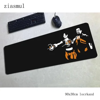 

half life mouse pad gamer Birthday 90x30cm notbook mouse mat gaming mousepad large gel pad mouse PC desk padmouse mats