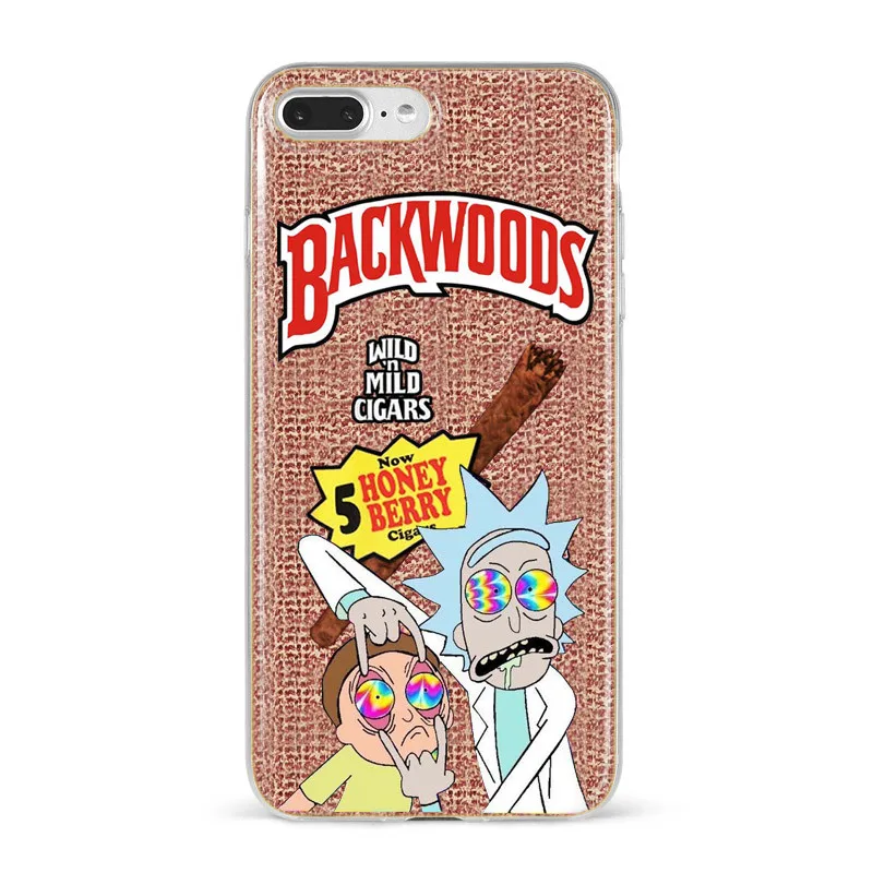 TPU Рик и Морти backwoods Мягкий ТПУ силиконовый чехол для телефона чехол для apple iPhone 11 Pro MAX SE 5S 6 6S 7 8 Plus XS MAX XR X shell - Цвет: TPU