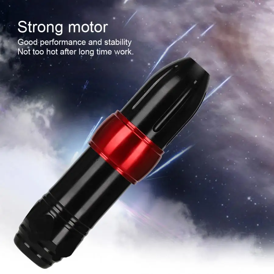 Профессиональная татуировочная машина Liner Shader Motor Tattoo Pen RCA Интерфейс бровей линия татуировки ручка с зажимом шнур аксессуары