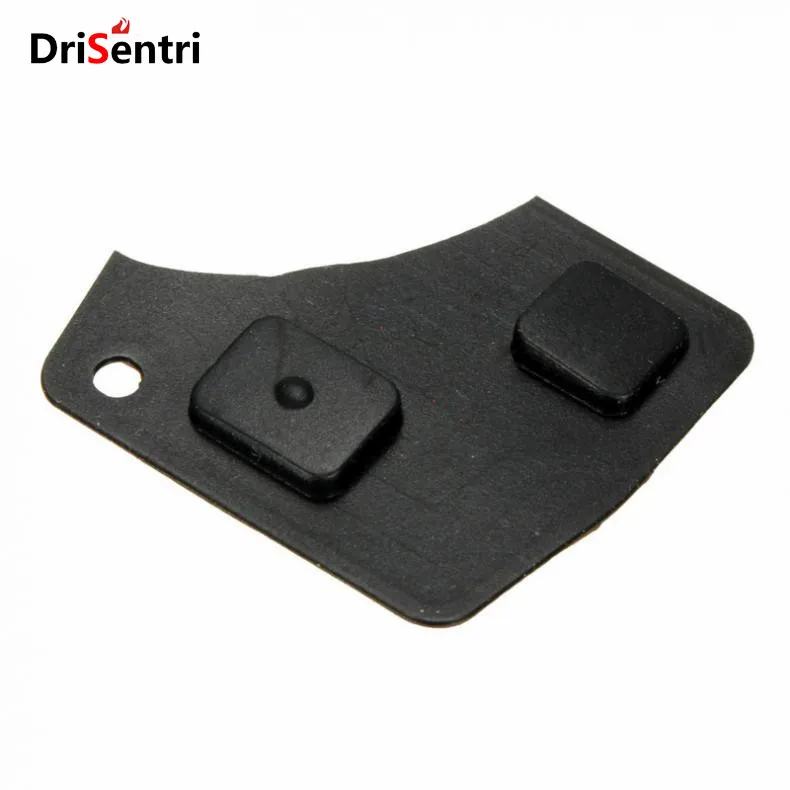

Black 2 Button Key Leather Remote Key Accesso Fob Repair Kit Switch Rubber Pad For Toyota New Listing