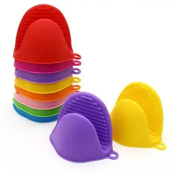 

Heat Resistant Silicone Glove Kitchen Grip Baking Non-slip Mitt Oven Pot Holder