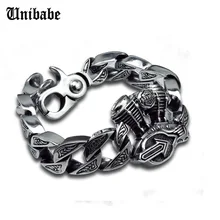 Браслеты-цепочки и звенья, Стерлинговое Серебро 925 пробы, ювелирные изделия, тайское серебро, мужской хип-хоп двигатель, большой толстый крест, S925 браслет