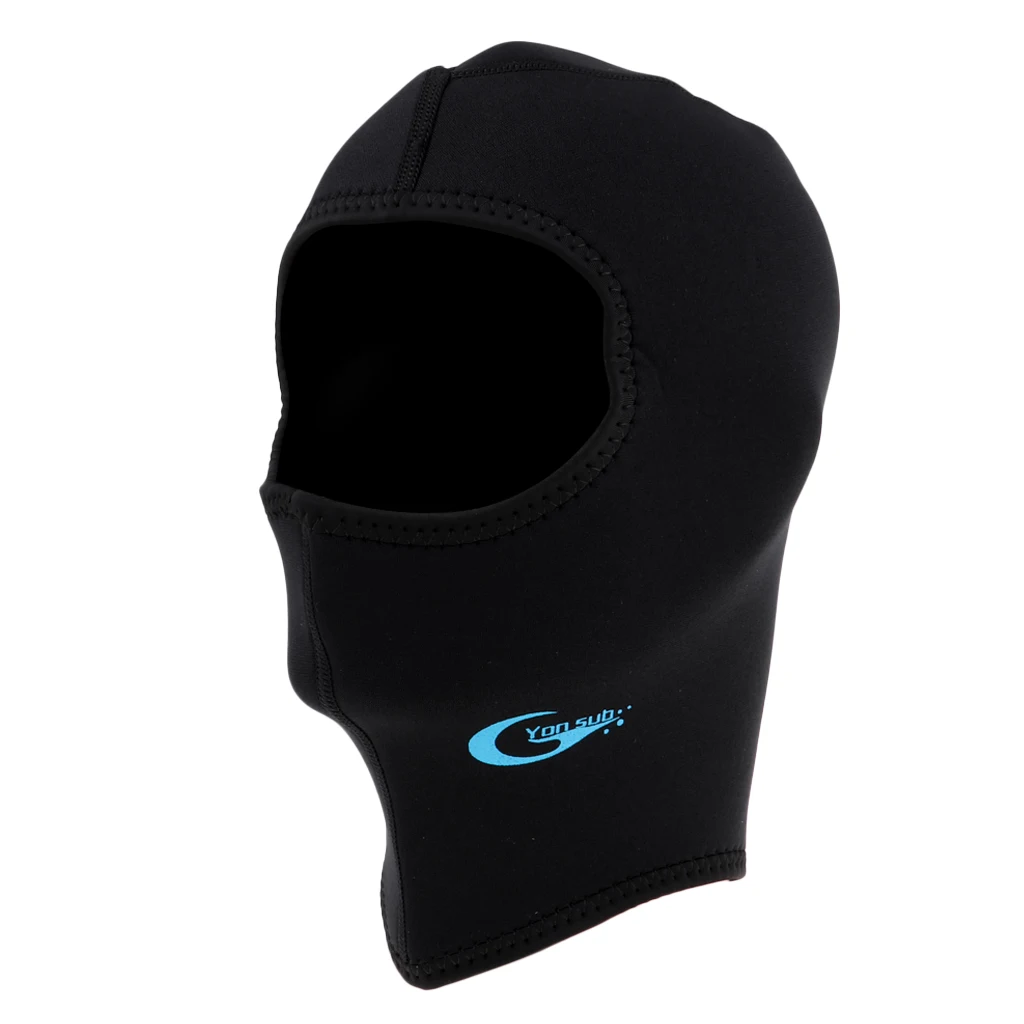 

3mm Neoprene Scuba Dive Snorkeling Neck Hat Full Face Mask Warm Hood Cap Diving Hood Hat