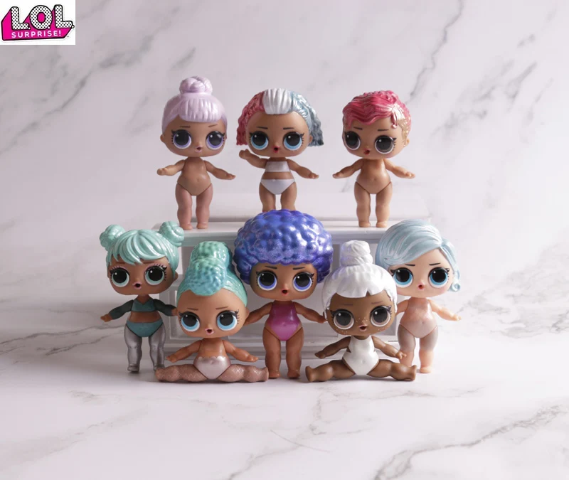 LOL muñeca sorpresa Original sorpresa camaleón muñeco de anime de actie y juguete figuras en miniatura de juguete para los niños