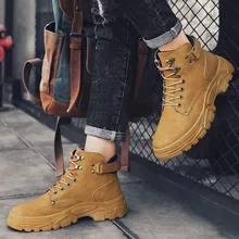 Лидер продаж; ботинки; Мужская обувь; дышащие удобные мужские модные кроссовки с высоким берцем; Новинка; zapatillas hombre J5-43