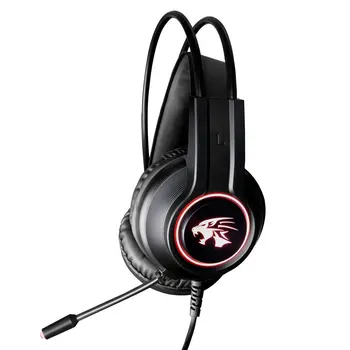 

Profession Gaming Headset Deep Bass Game Headphones with Microphone for Computer Gamer 7.1 USB Channel Surround Sound