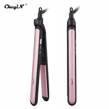 CkeyiN Professional 2 In 1 Hair Straightener Flat Iron Curling Iron Ceramic Salon Hair straighteners Fast Heating Styling Tools