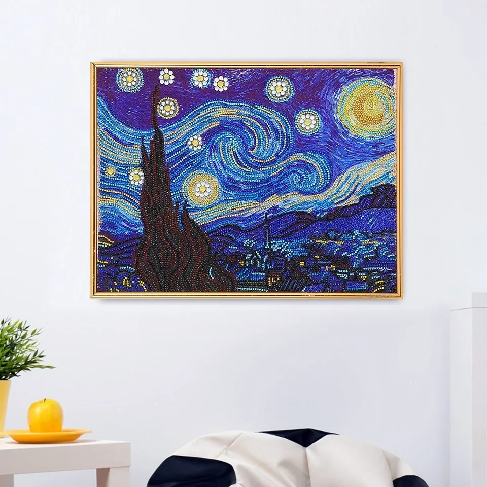 AZQSD алмазная живопись пейзаж особой формы DIY Алмазная вышивка замок фантазия картина Стразы домашний декор