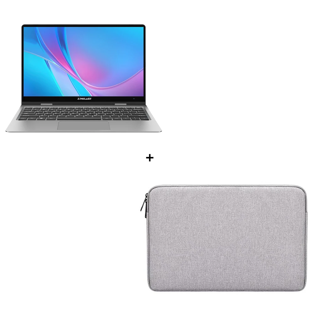 ad bag Teclast F5 ноутбук Intel Gemini Lake N4100 четырехъядерный 8 ГБ ОЗУ 256 ГБ SSD Windows 10 360 Вращающийся сенсорный экран 11," ноутбук - Цвет: ad bag