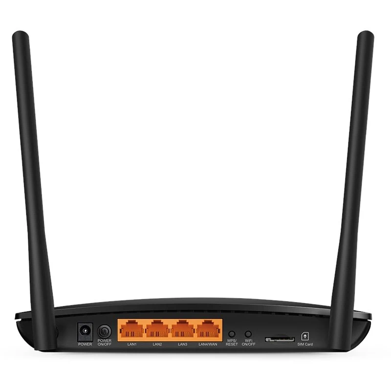 Роутер беспроводной TP-Link Archer MR400 AC1200 10/100BASE-TX/4G черный