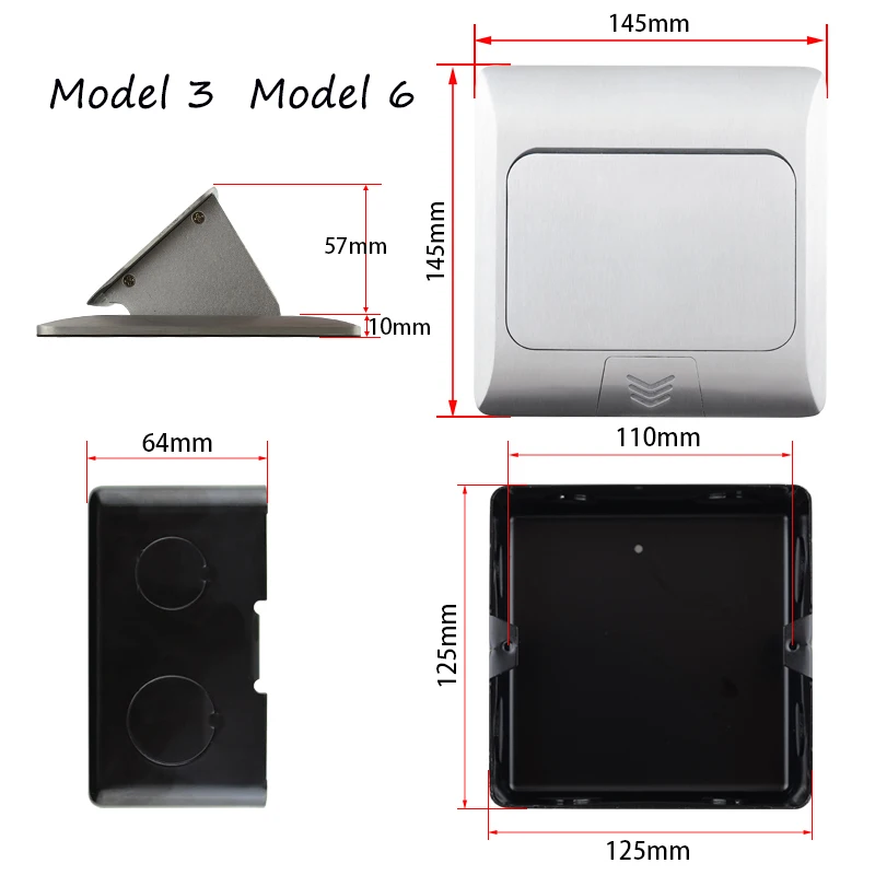 13a reino unido soquete 2 pinos com 03