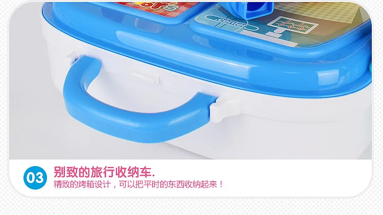 Подлинный xiong cheng детский игровой дом мультфильм игрушки макияж кухня инженерный доктор путешествия Lugguge чемодан