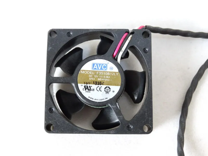 F3510B12LY 35mm Fan for AVC 12v 0.06A 3510 3.5cm Precision Micro Cooling 35x35x10mm | Компьютеры и офис