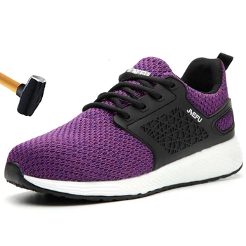 

Unbreakable shoes for men and women steel head anti-puncture safety boots work breathable sports shoes Piercing safety shoes