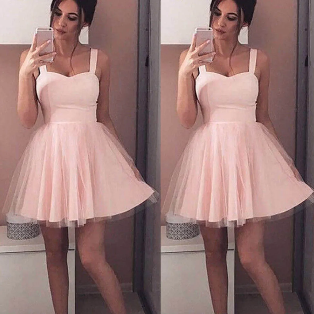 Fashion Sexy Halter Mesh Solid Color Slim Tutu Dress Women Formal Short Lace Tulle Prom Evening Party Cocktail Bridesmaid | Женская