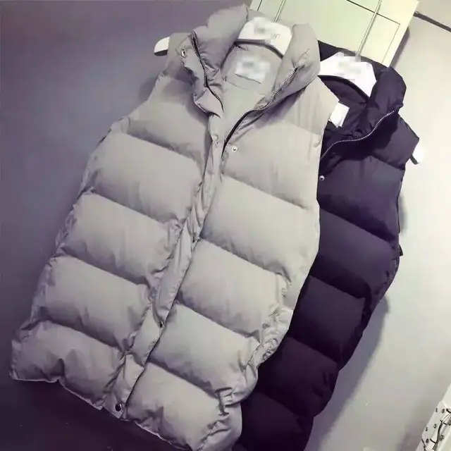 Women Winter Warm Cotton Padded Puffer Vests Sleeveless Parkas Jacket 6