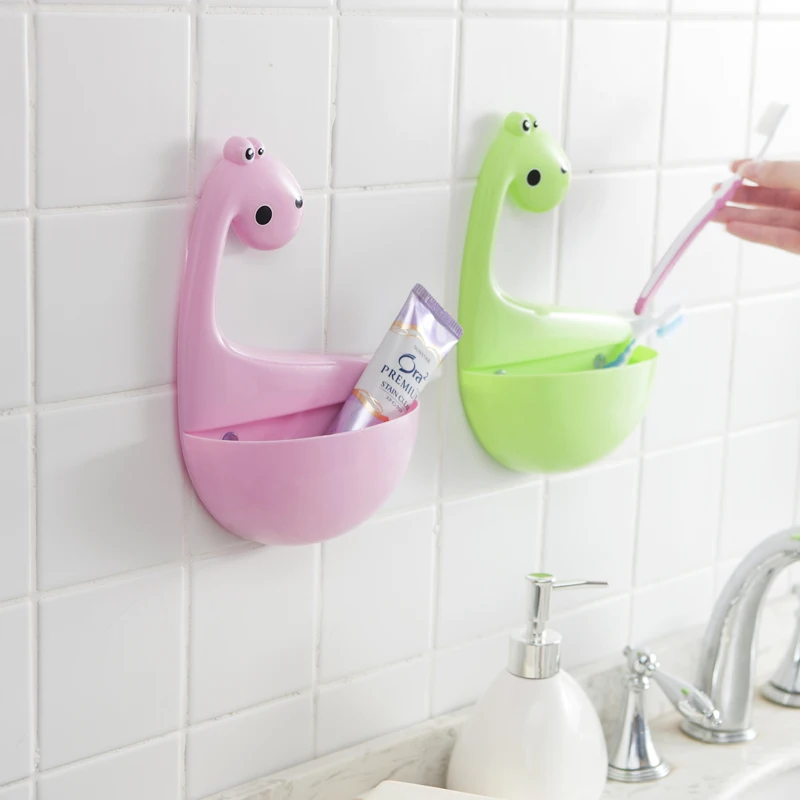 1 шт. мультяшный динозавр корова держатель для зубной щетки ванная комната