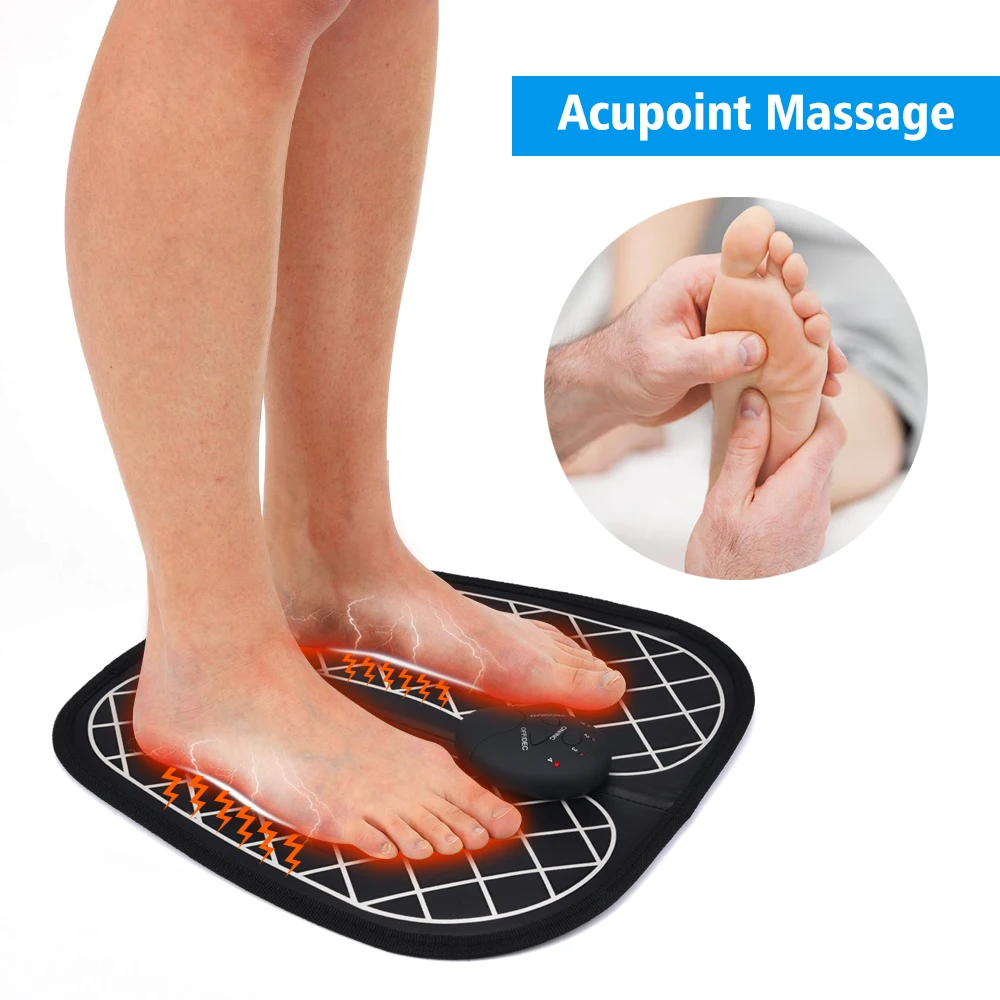 

Wireless Electric EMS Foot Massager EMS Intelligent Physiotherapy Foot Massage Machine Acupressure Slimming Massager Dropship