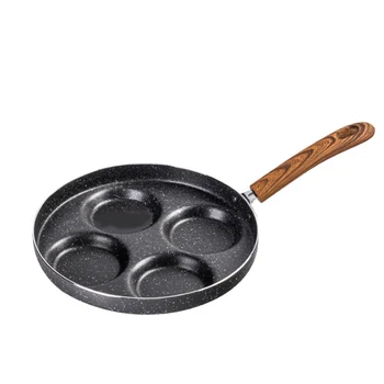 

3 4 Units Multifunctional Frying Pan Aluminium Alloy Steak Cookware For Gas Cooker Long Handle Non Stick Pancake
