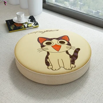 

Fashion creative round stool living room bedroom sitting shop sofa stool leisure pet cushion sofa foot round sitting stool
