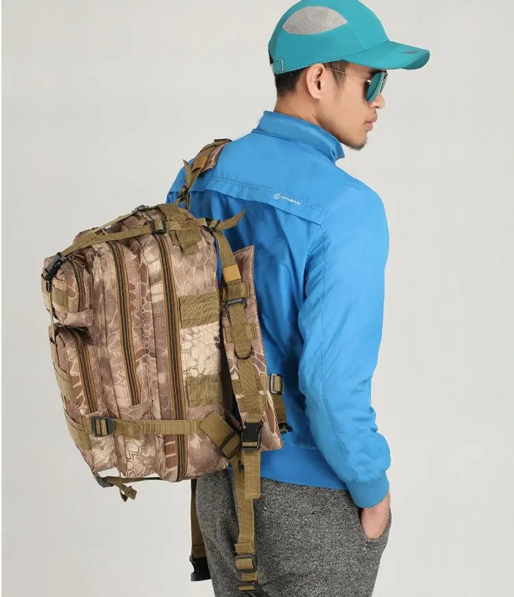 25л Военный Тактический штурмовой пакет рюкзак армейский Molle Водонепроницаемый Ошибка сумка маленький рюкзак для наружного туризма кемпинга охоты