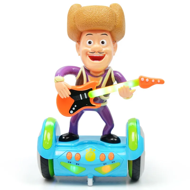 

Bear Spotted Bald Strong Current Dynamic Balance Car Toy with Light And Music Educational Power Balance Board CHILDREN'S Toy