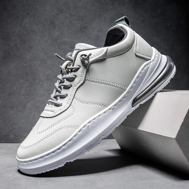M-Low-top; Новинка; модные повседневные однотонные трендовые мужские туфли на воздушной подушке; повседневная обувь для студентов и взрослых для активного отдыха